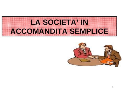 accomandita semplice 